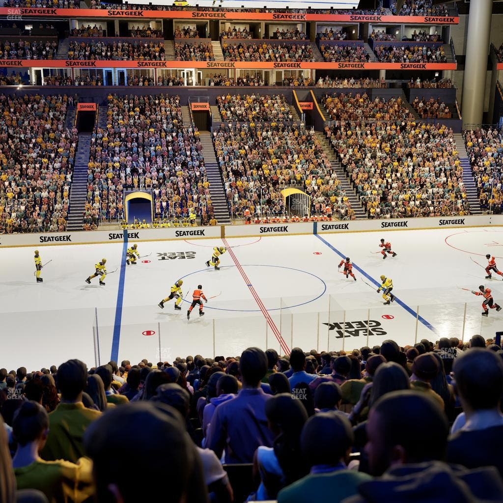 Bridgestone Arena - Section 105 Seat View