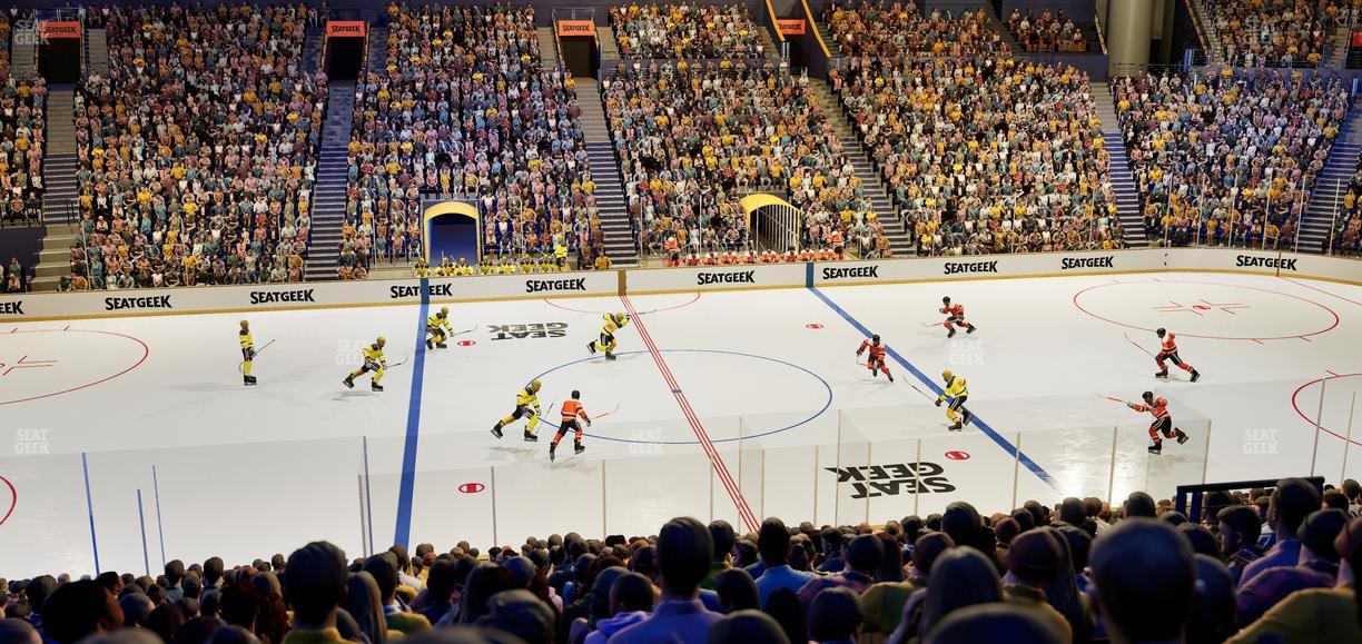 Bridgestone Arena - Section 105 Seat View