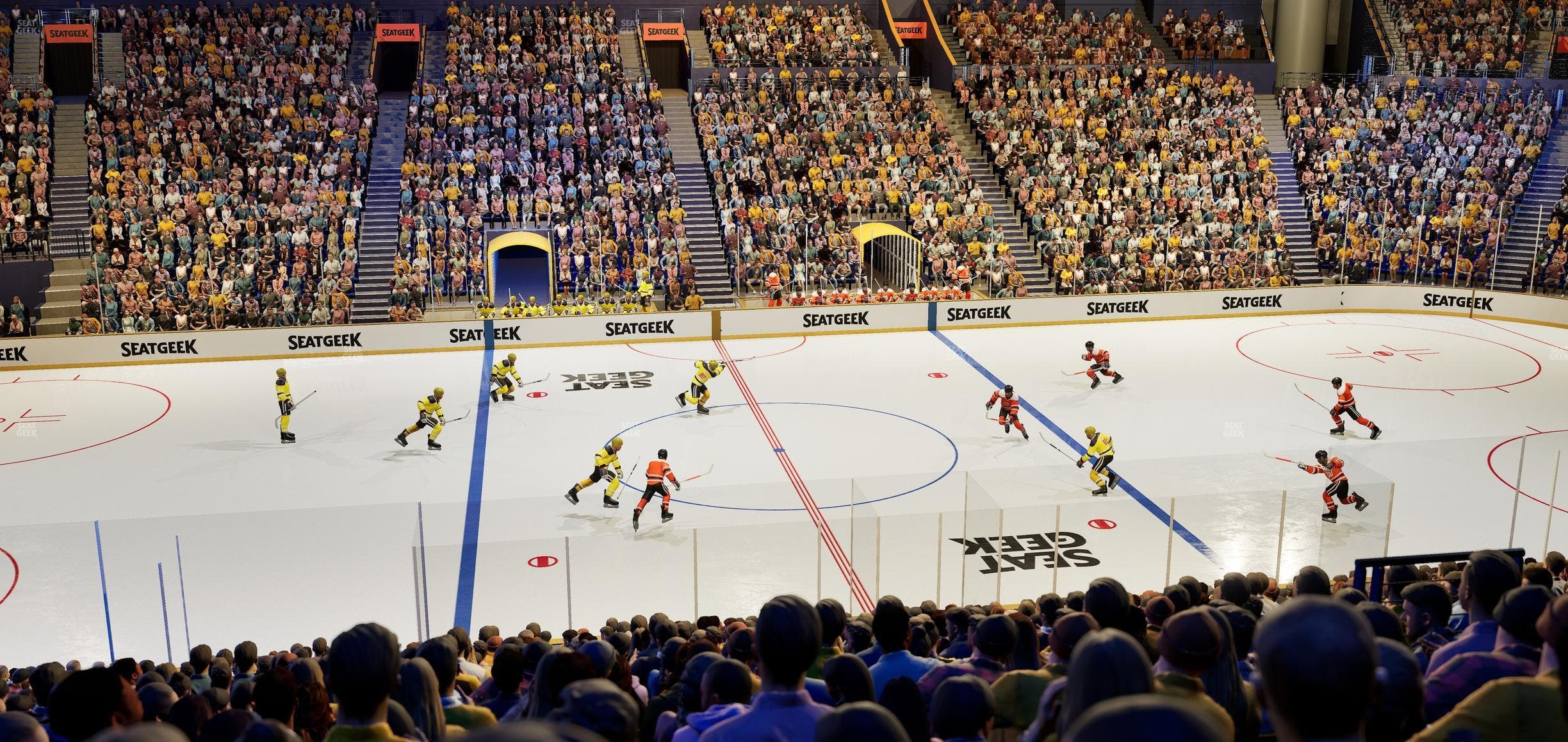 Bridgestone Arena - Section 105 Seat View