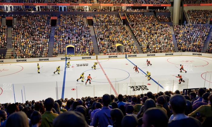 Bridgestone Arena - Section 105 Seat View