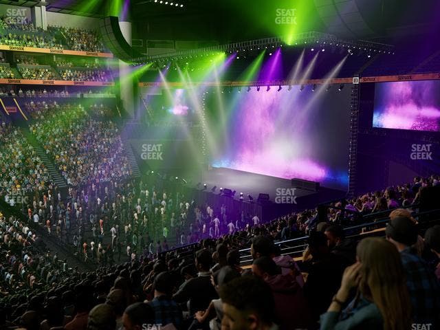 Bridgestone Arena - Section 105 Seat View