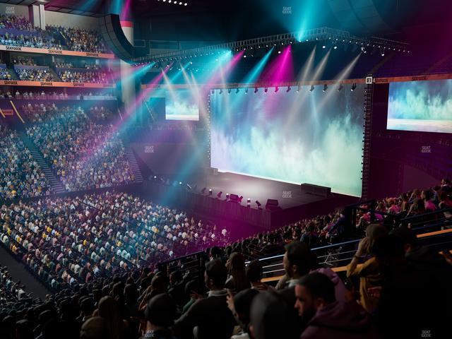 Bridgestone Arena - Section 105 Seat View Bridgestone Arena - Section 105 Seat View