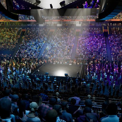 Bridgestone Arena - Section 106 Seat View