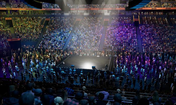 Bridgestone Arena - Section 106 Seat View