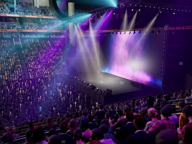 Bridgestone Arena - Section 106 Seat View Bridgestone Arena - Section 106 Seat View