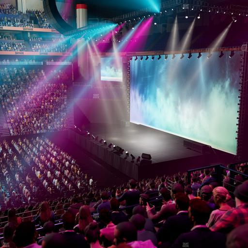 Bridgestone Arena - Section 106 Seat View