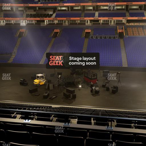 Bridgestone Arena - Section 106 Seat View