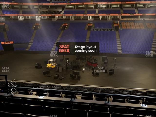 Bridgestone Arena - Section 106 Seat View