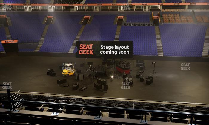 Bridgestone Arena - Section 106 Seat View