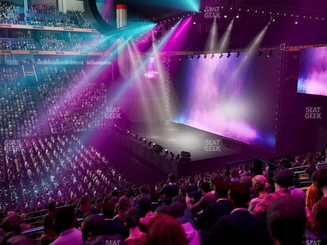 Bridgestone Arena - Section 106 Seat View