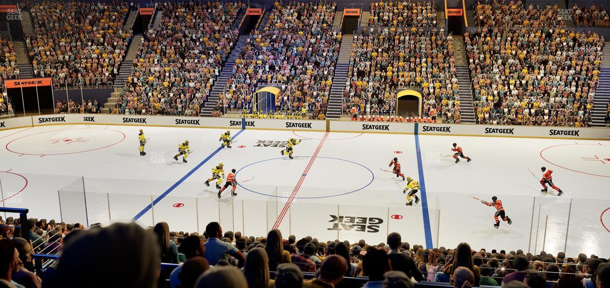 Bridgestone Arena - Section 106 Seat View