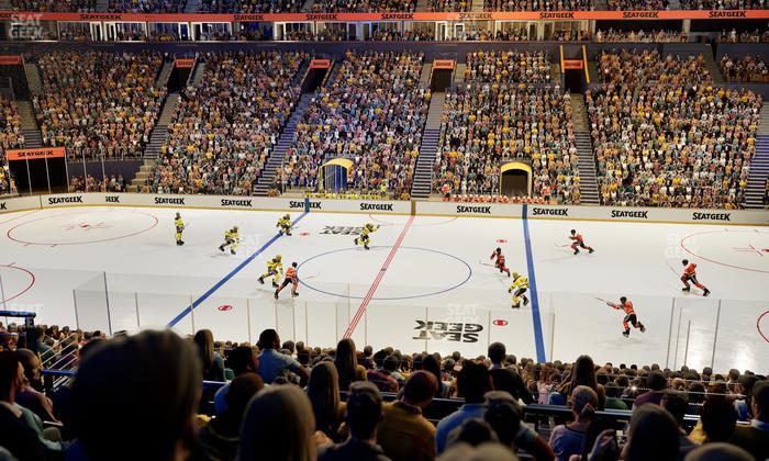 Bridgestone Arena - Section 106 Seat View