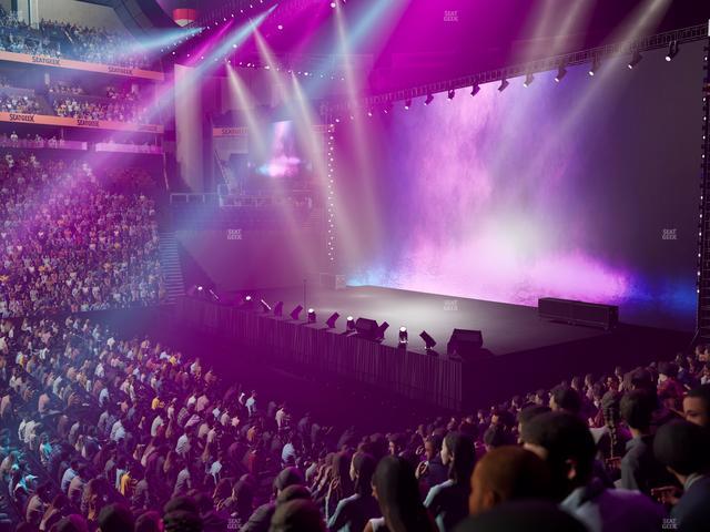 Bridgestone Arena - Section 106 Seat View