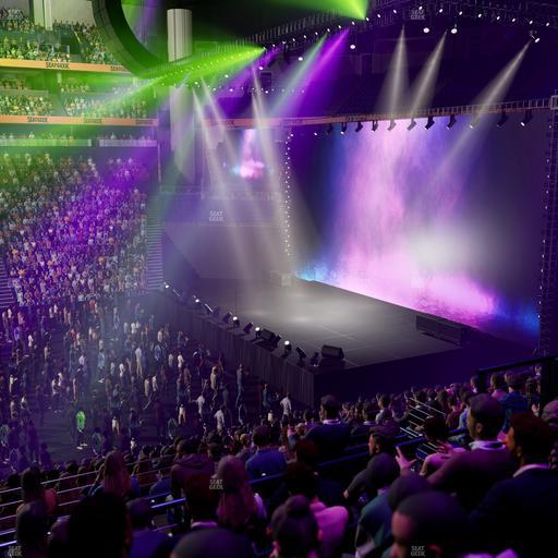 Bridgestone Arena - Section 106 Seat View