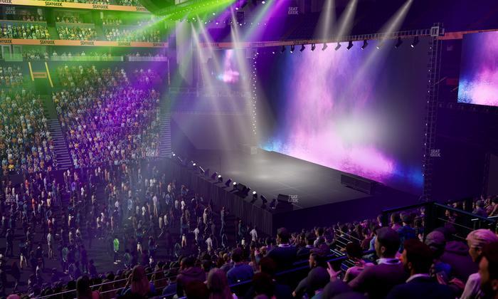 Bridgestone Arena - Section 106 Seat View