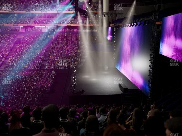 Bridgestone Arena - Section 107 Seat View