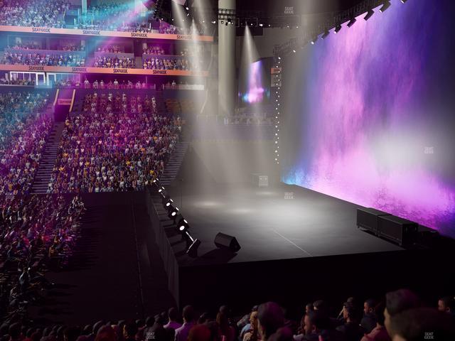 Bridgestone Arena - Section 107 Seat View