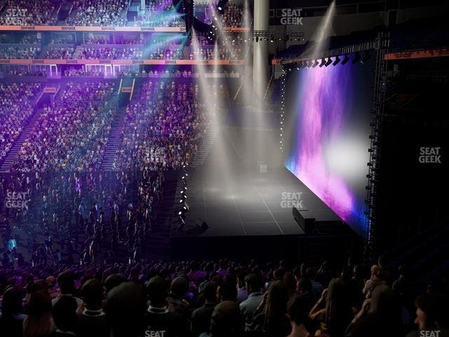Bridgestone Arena - Section 107 Seat View