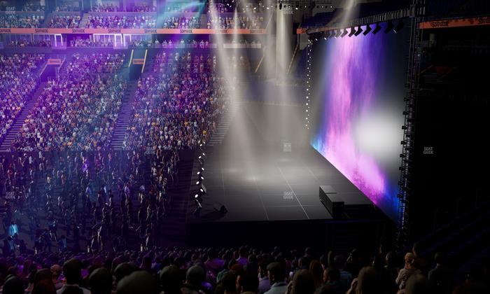 Bridgestone Arena - Section 107 Seat View