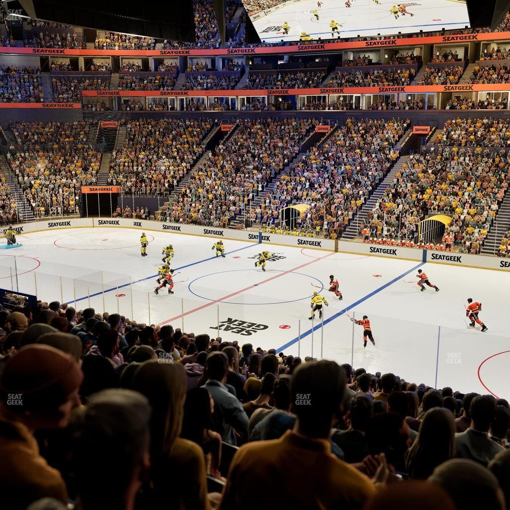 Bridgestone Arena - Section 107 Seat View