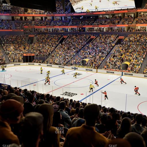 Bridgestone Arena - Section 107 Seat View