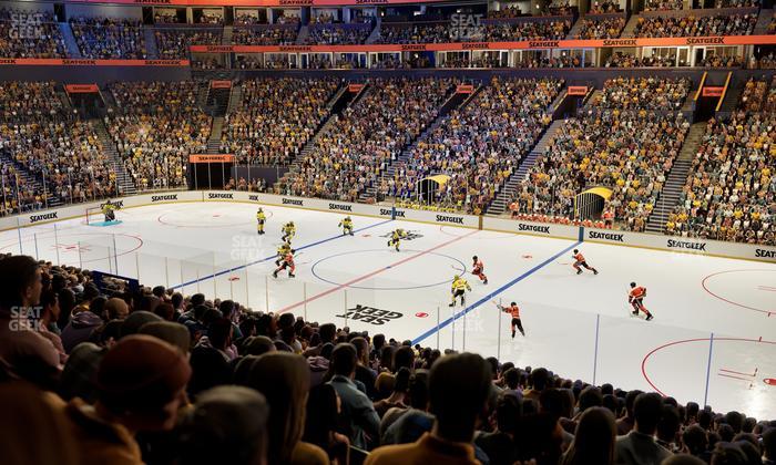 Bridgestone Arena - Section 107 Seat View