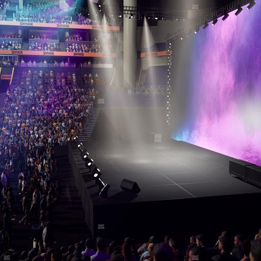 Bridgestone Arena - Section 107 Seat View