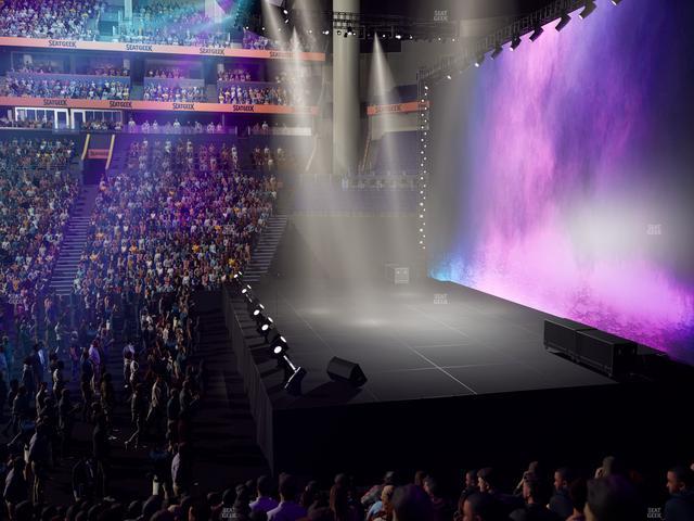 Bridgestone Arena - Section 107 Seat View