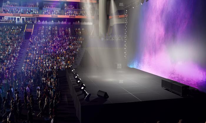 Bridgestone Arena - Section 107 Seat View