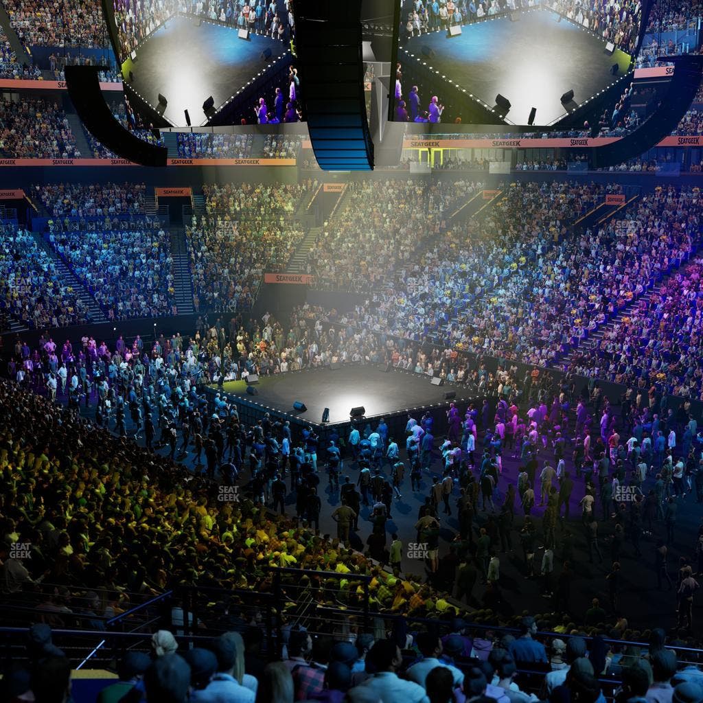 Bridgestone Arena - Section 108 Seat View