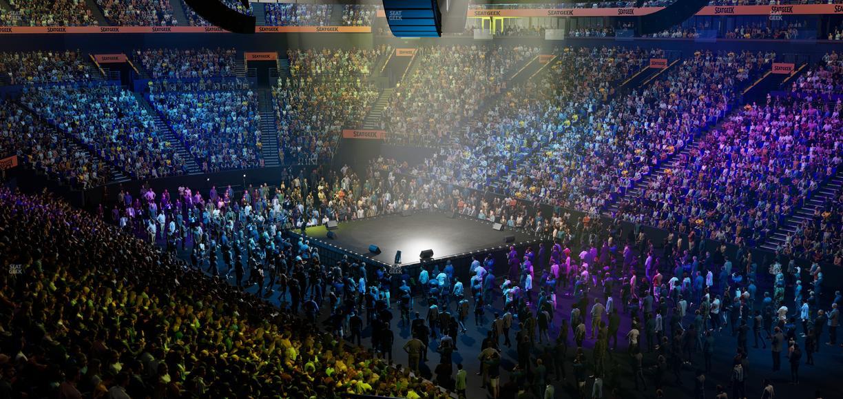 Bridgestone Arena - Section 108 Seat View