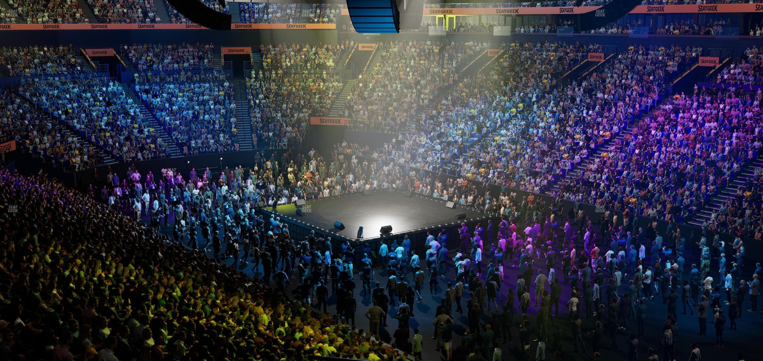 Bridgestone Arena - Section 108 Seat View