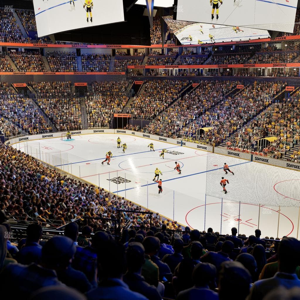 Bridgestone Arena - Section 108 Seat View