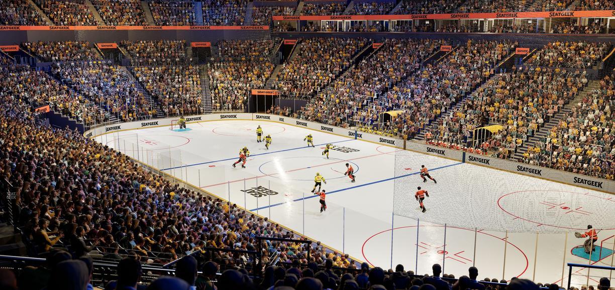 Bridgestone Arena - Section 108 Seat View