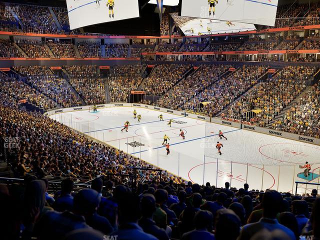 Bridgestone Arena - Section 108 Seat View
