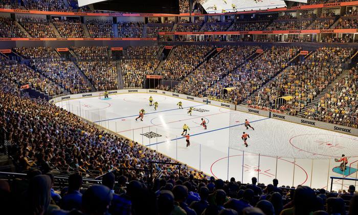 Bridgestone Arena - Section 108 Seat View