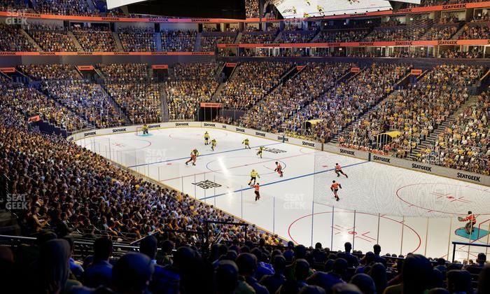 Bridgestone Arena - Section 108 Seat View