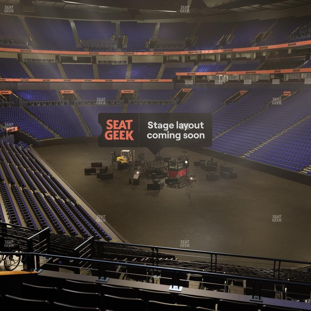 Bridgestone Arena - Section 109 All Inclusive Zone Seat View
