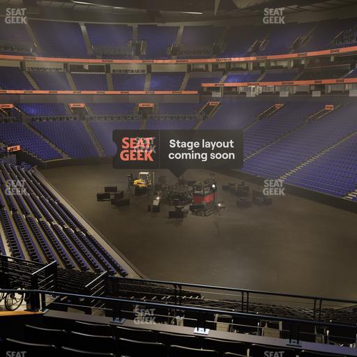 Bridgestone Arena - Section 109 Seat View
