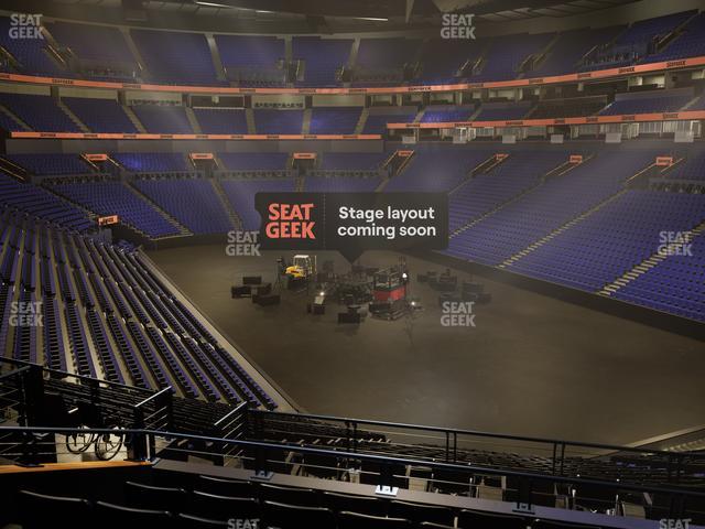 Bridgestone Arena - Section 109 Seat View