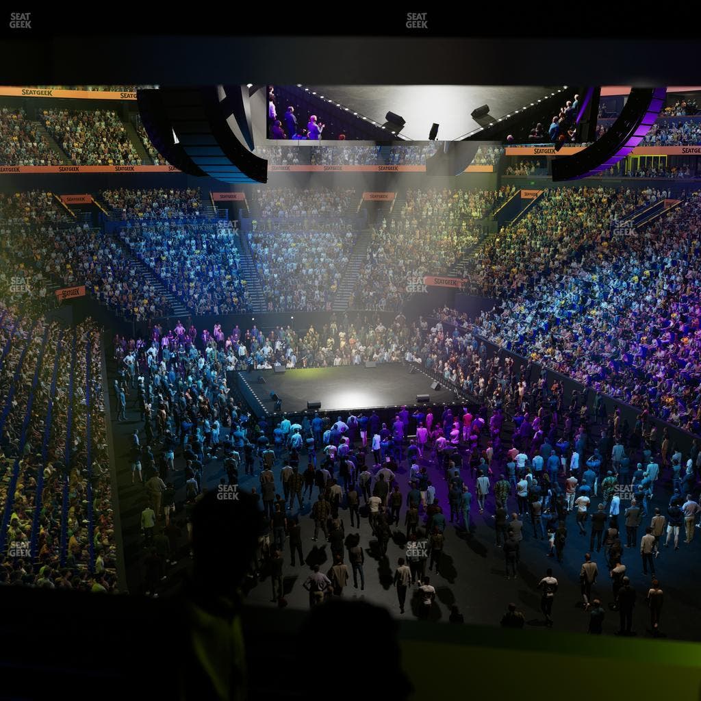 Bridgestone Arena - Section 109 Seat View