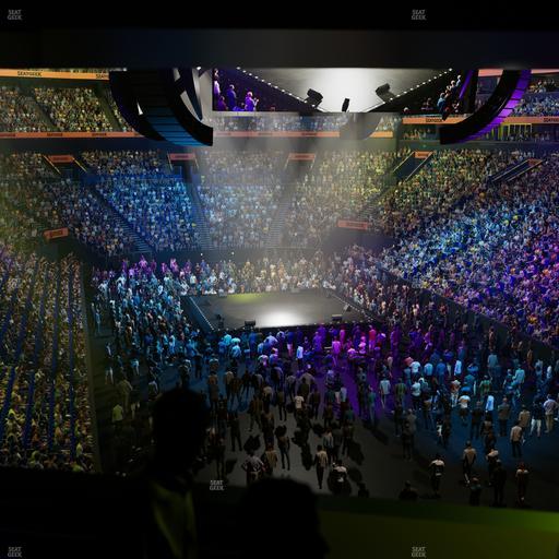 Bridgestone Arena - Section 109 Seat View