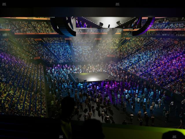 Bridgestone Arena - Section 109 Seat View