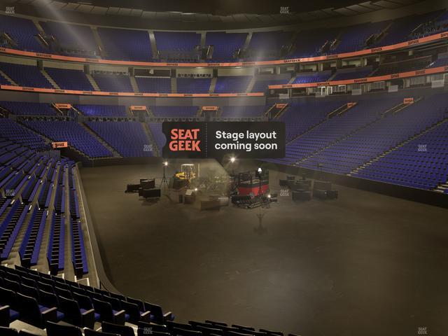 Bridgestone Arena - Section 109 Seat View
