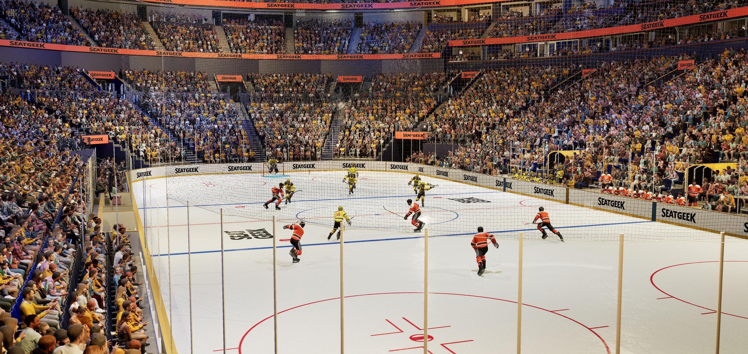 Bridgestone Arena - Section 109 Seat View