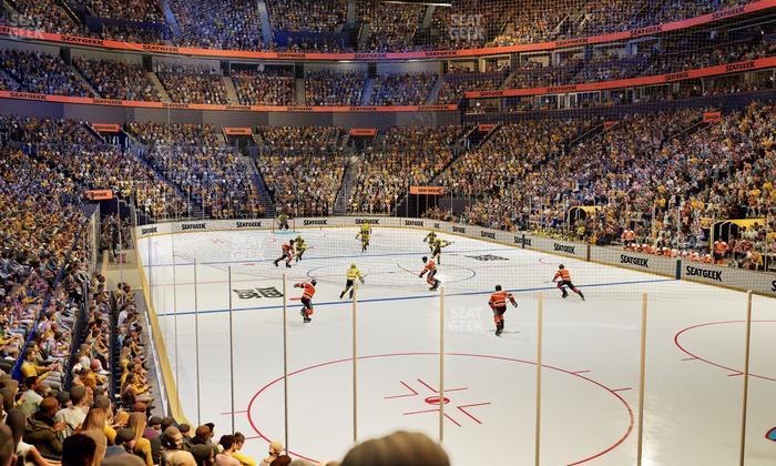 Bridgestone Arena - Section 109 Seat View
