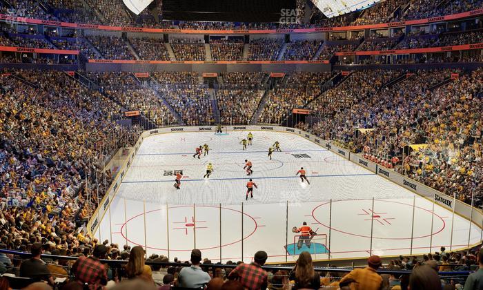 Bridgestone Arena - Section 110 All Inclusive Zone Seat View