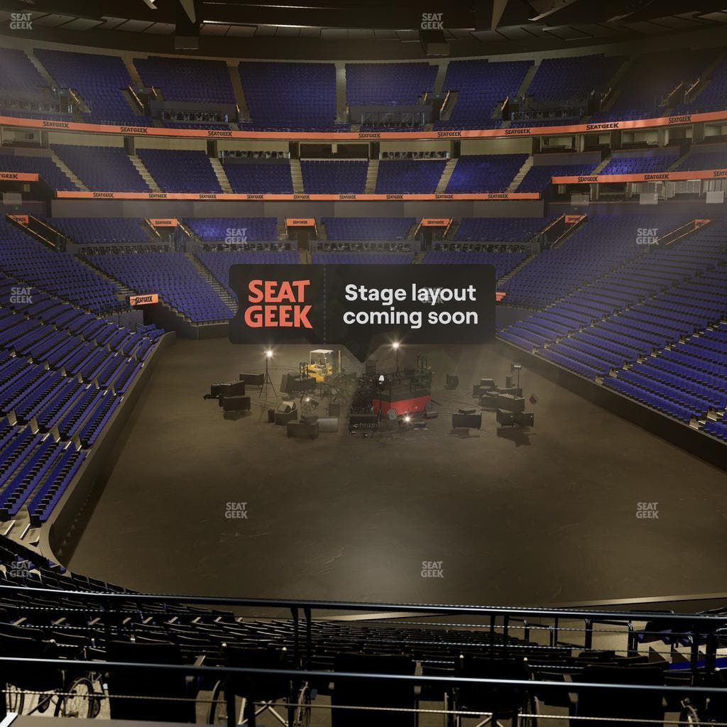Bridgestone Arena - Section 110 All Inclusive Zone Seat View