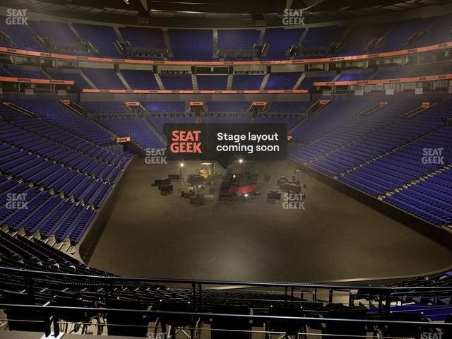 Bridgestone Arena - Section 110 All Inclusive Zone Seat View
