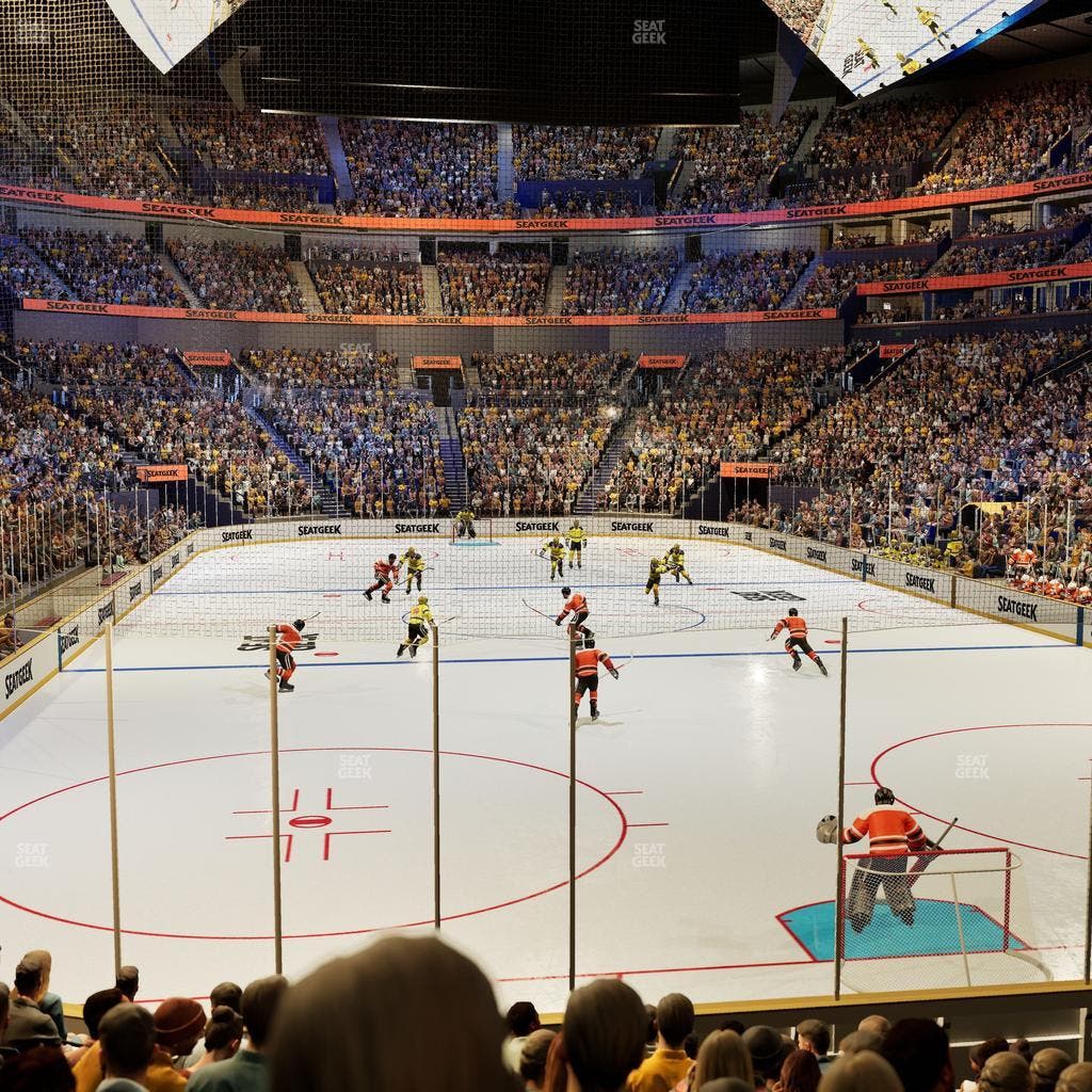 Bridgestone Arena - Section 110 Seat View